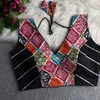 Rk Blouse Heavy Rayon Cotton With Print & Gotta Lace Pattern Wholesale Clothing Distributors In India